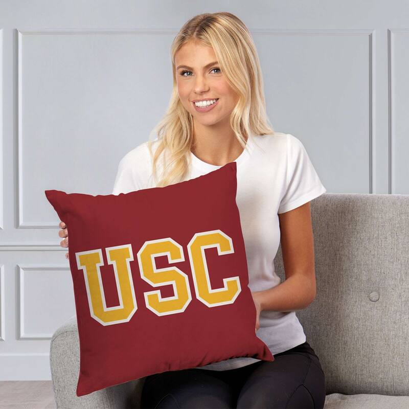 NCAA Campus Crawl 18 Inch Throw Pillow