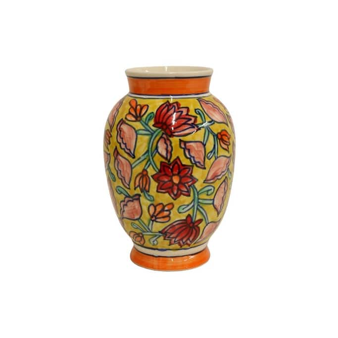 Home&Manor Classic Ceramic Vase Multicolor