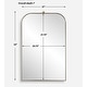 preview thumbnail 5 of 4, Uttermost 08185 Cassidy 21" W x 33" H Arched Framed Bathroom Mirror