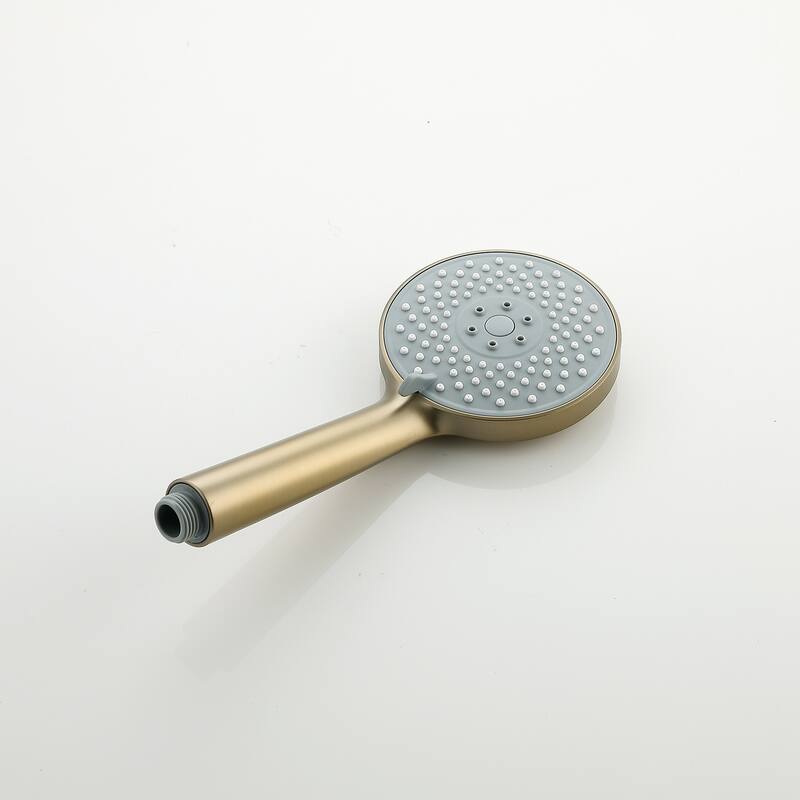Wall-mounted Complete Shower System With Rough-In Valve And Spray Gun