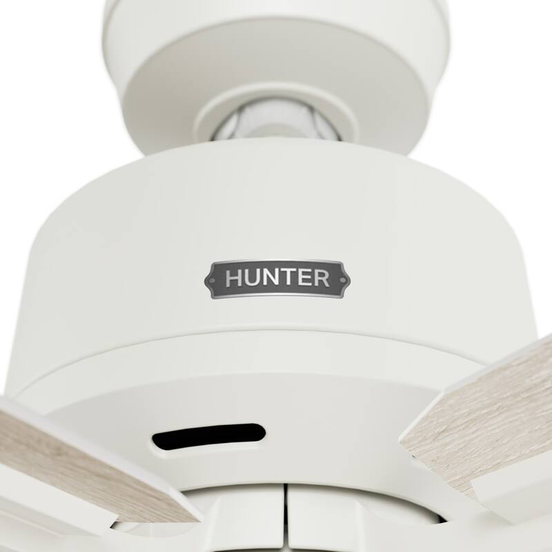 Hunter Gatlinburg Ceiling Fan w/ LED Light Kit, Handheld Remote - Transitional- EASY INSTALLATION