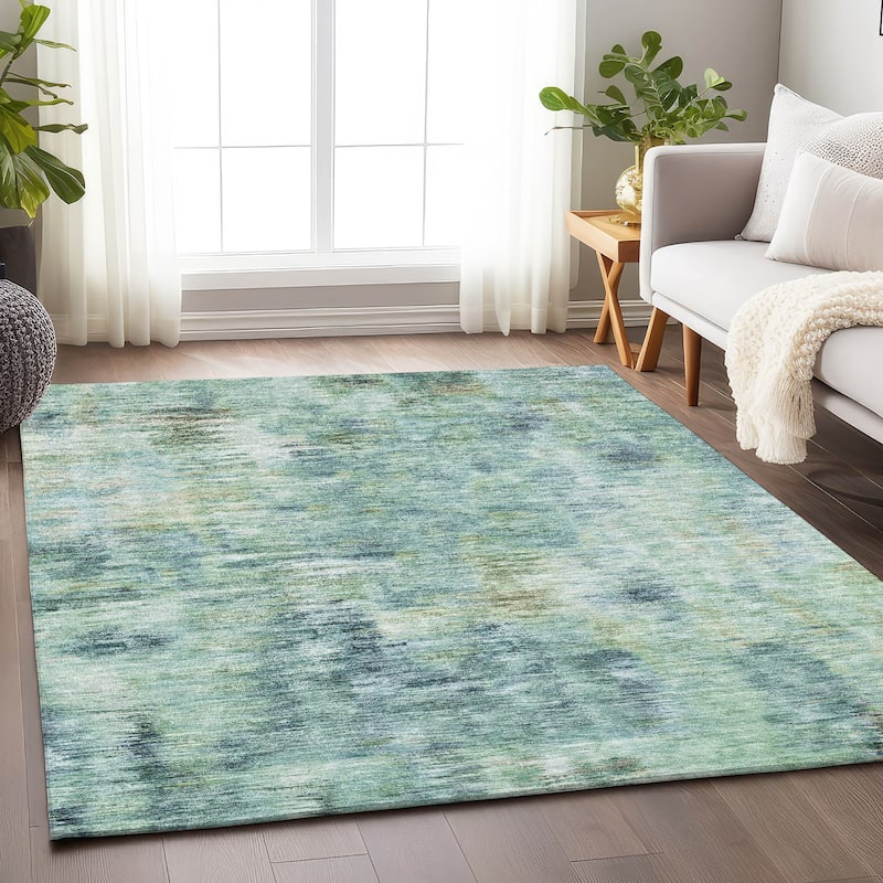 Premium Washable Super Soft Abstract Gradients Mayfield Rug