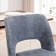 preview thumbnail 85 of 144, Wooden Dining Chairs Set of 2/4/6,Modern Fabric Upholstered Dining Room Chair Kitchen Chairs