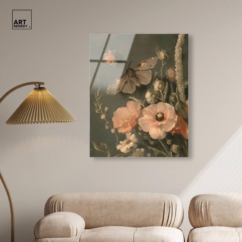 Shadowed Flutter Acrylic by Art Remedy, Ready to Hang