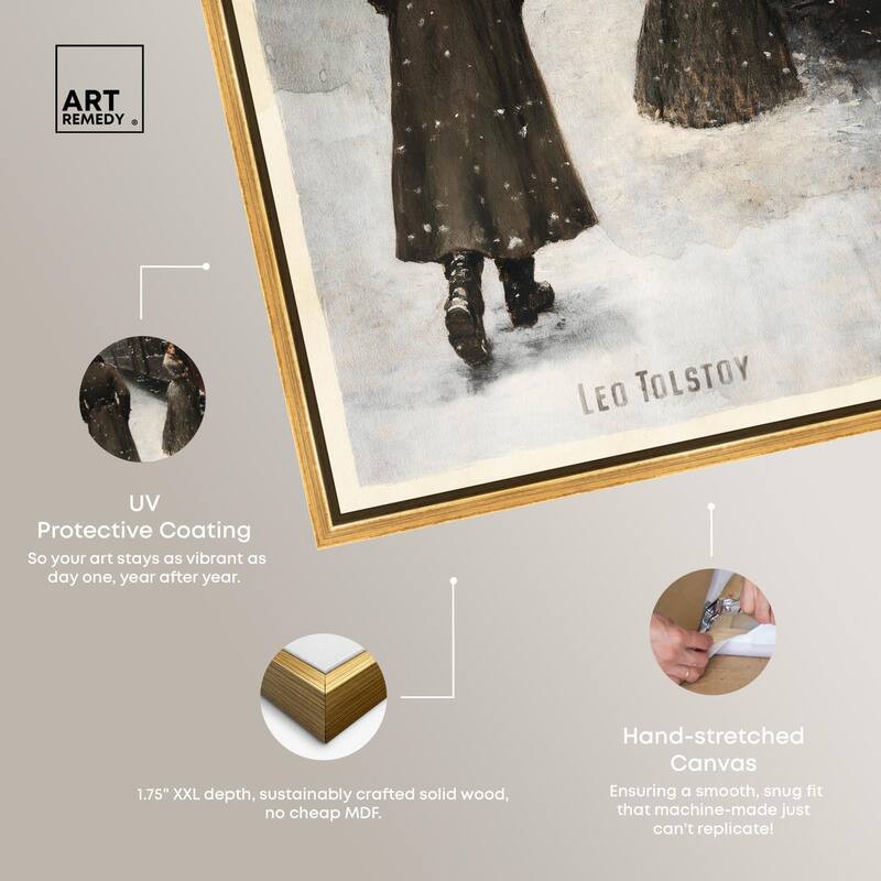 Anna Karenina Canvas by Art Remedy