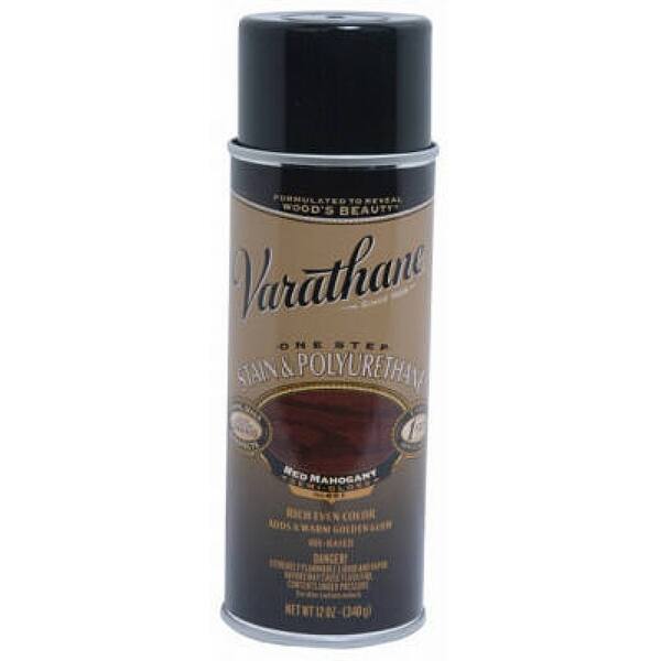 Shop Varathane 243867 Red Mahogany Stain Polyurethane Spray 12