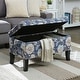 preview thumbnail 35 of 42, Convenience Concepts Designs4Comfort Winslow Storage Ottoman Bench