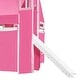 preview thumbnail 18 of 34, Full Loft Bed with Castle Tent & Tower and Solid Wood Frame, 400lb Capacity, Playhouse Design