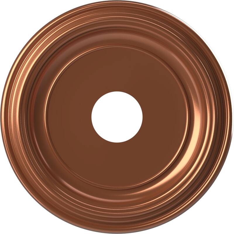 3 1/2" Inside Diameter - Traditional Thermoformed PVC Ceiling Medallion