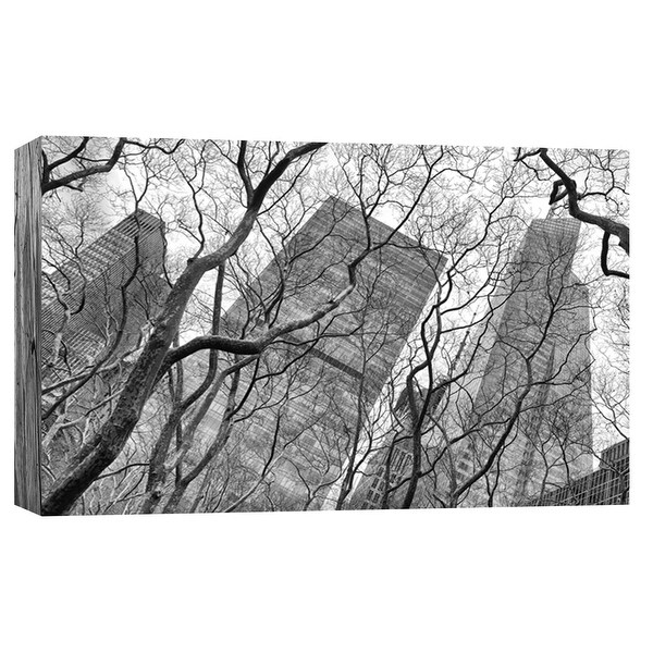 PTM Images 9-103830 PTM Canvas Collection 8" x 10" - "New York City Skyscrapers 1" Giclee New York Art Print on Canvas