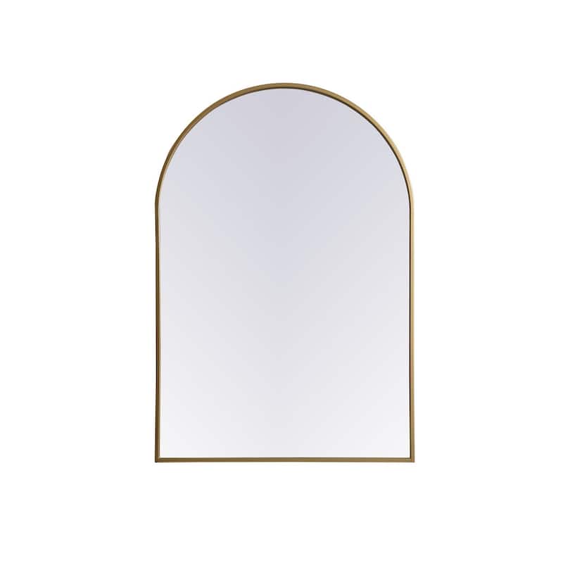 Elegant Lighting MR1A2740 Ayra 27" W x 40" H Modern Arched Bathroom