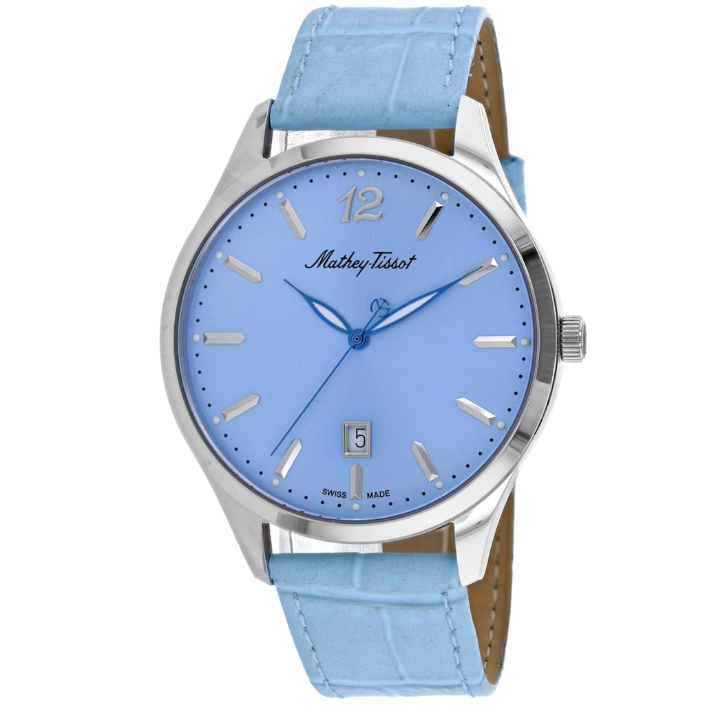 Mathey Tissot Men's Urban Blue Dial Watch - H411SKY - 6 (36)