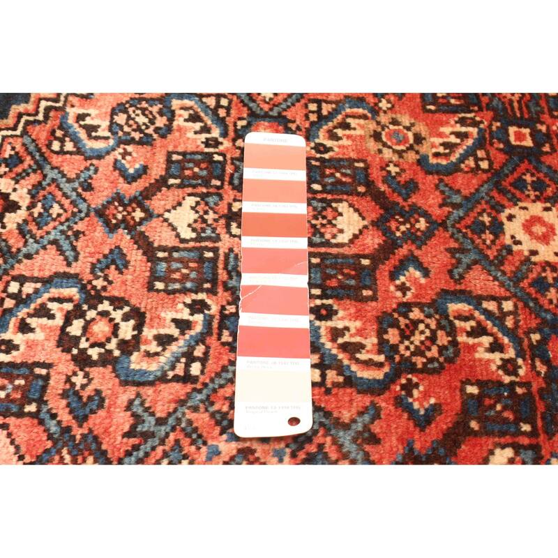 ECARPETGALLERY Hand-knotted Andelz Red Wool Rug - 3'8 x 5'3