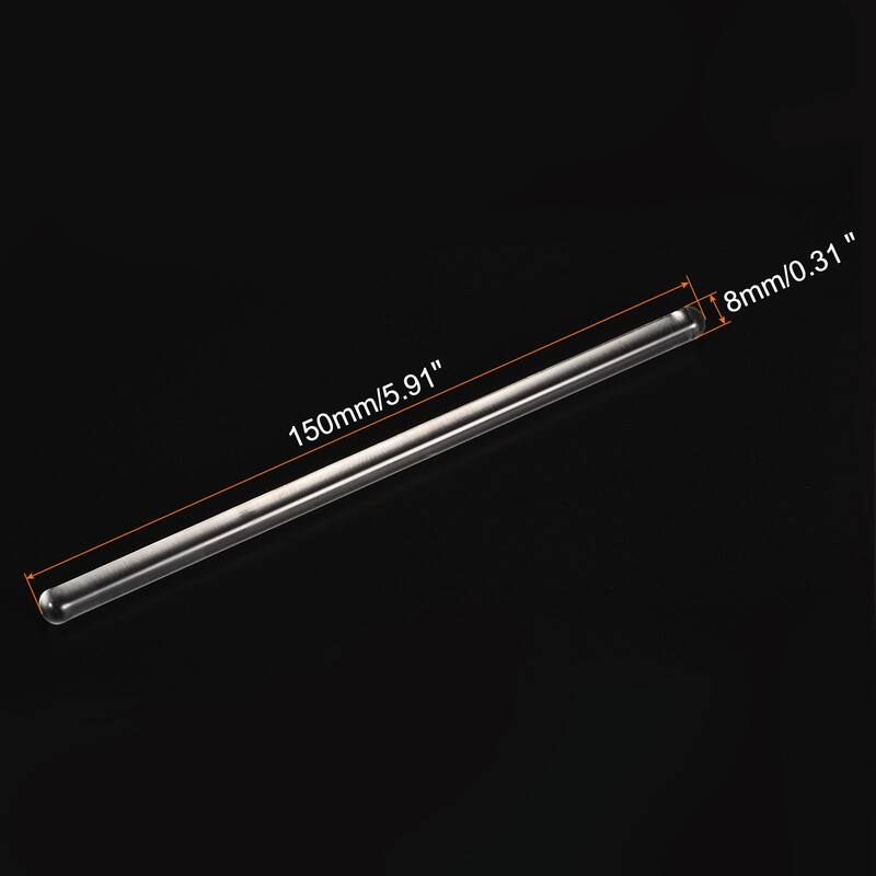 Borosilicate Glass Stick Stir Rod for Lab, kitchen 6Pcs - 5.91" x 0.31"