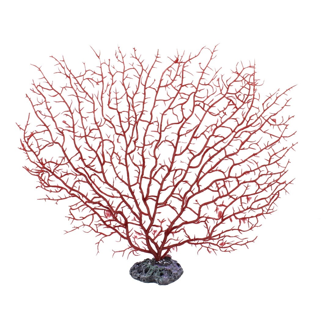 Shop 9 Height Red Plastic Coral Decoration For Aquarium Fish Tank