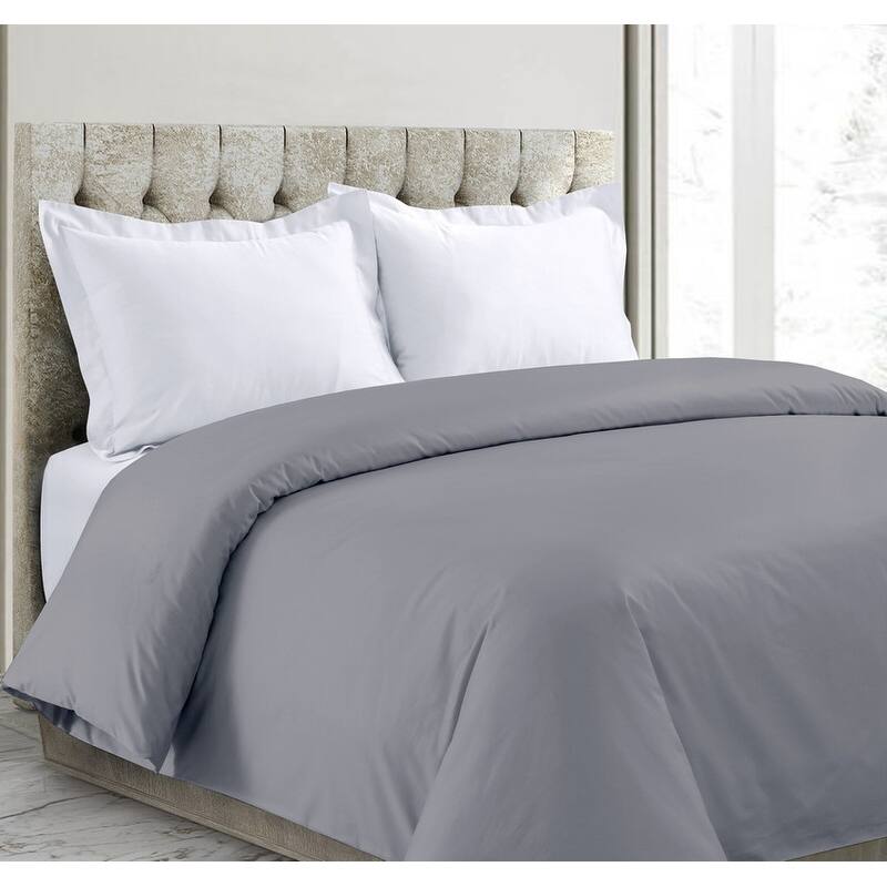 GOTS & OEKO-TEX Certified Organic Cotton Duvet Cover 300TC Sateen Weave