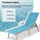 preview thumbnail 70 of 72, Outdoor Patio Lounger Aluminum Adjustable Chaise Lounge Chairs with Arms (Set of 2/4) - See Picture