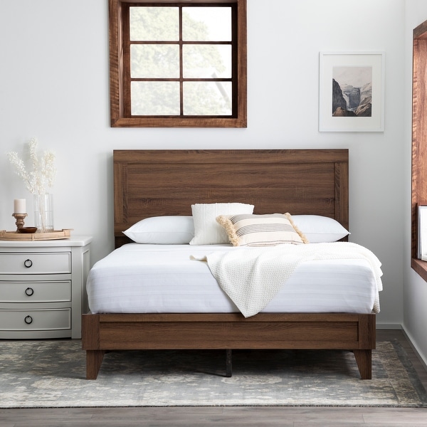 Brookside Leah Classic Wood Platform Bed. Opens flyout.