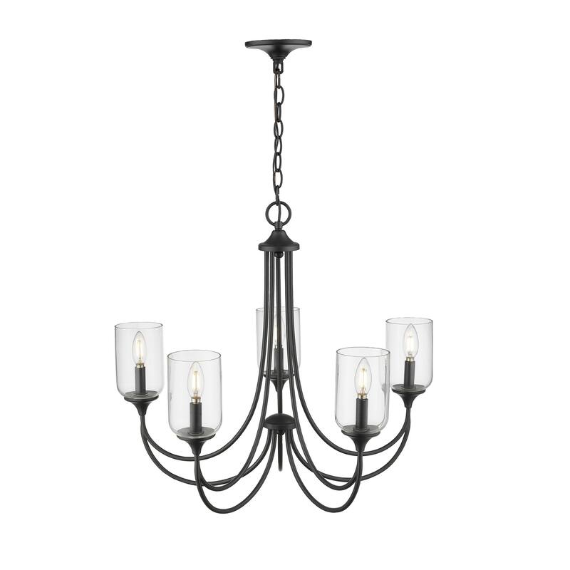 Millennium Lighting 22405 Waddingham 5 Light 27" Wide Pillar Candle