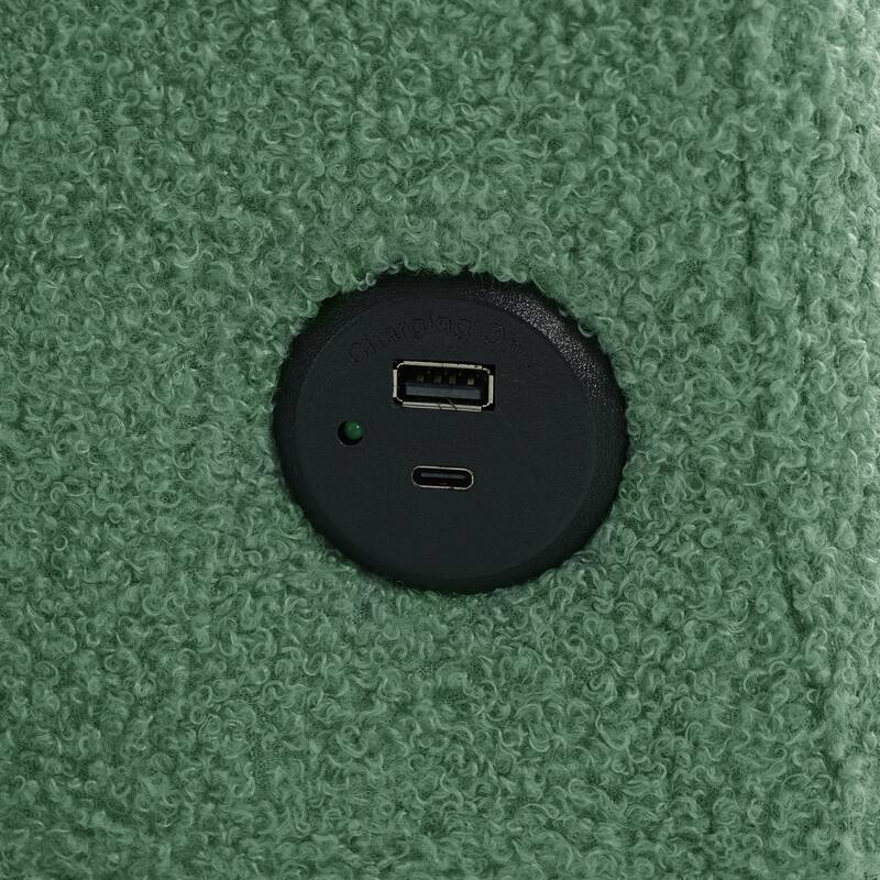 Oversized U-shaped Sectional Sofa with USB Ports, Dual Storage Chaise Lounges Sofa with Pull-out Bed Convertible Sleeper Sofa