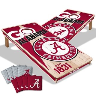 Alabama Crimson Tide NCAA 2x4 Cornhole Board Set