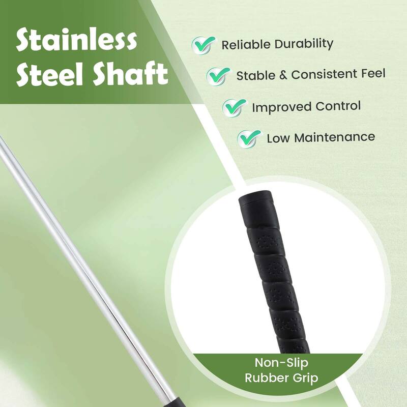 Ultimate 27 Inch Junior Mallet Putter for Kids with Stainless Steel - See Details