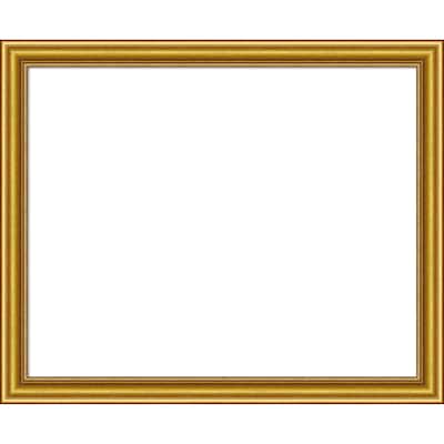 Amanti Art Townhouse Gold Framed Dry Erase Magnetic Board