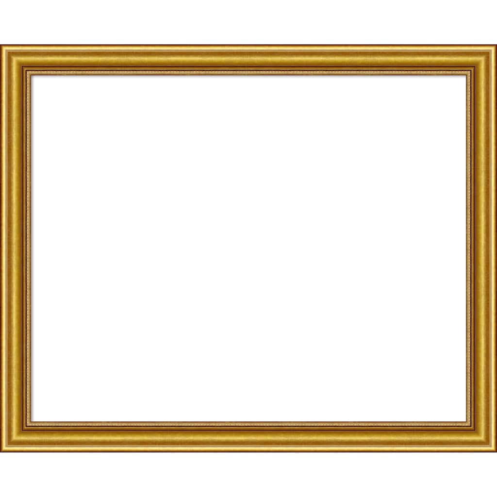 Amanti Art Townhouse Gold Framed Dry Erase Magnetic Board