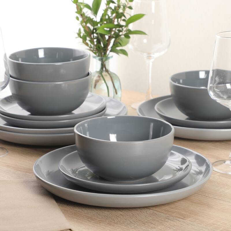 Gibson Home Rockaway 12pc Dinnerware set