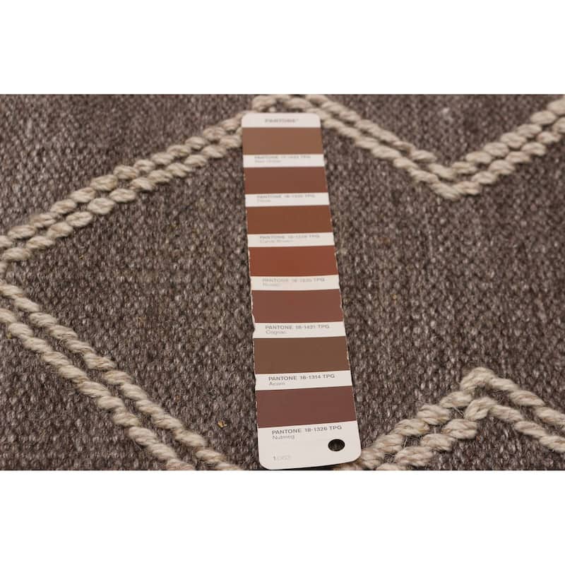 Marrakech Brown Kilim 5'3" x 7'11" - 5'3 x 7'11