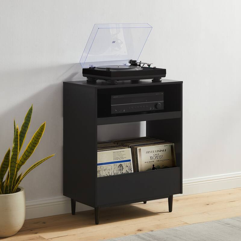 Crosley Liam Record Player Stand With Vinyl Storage