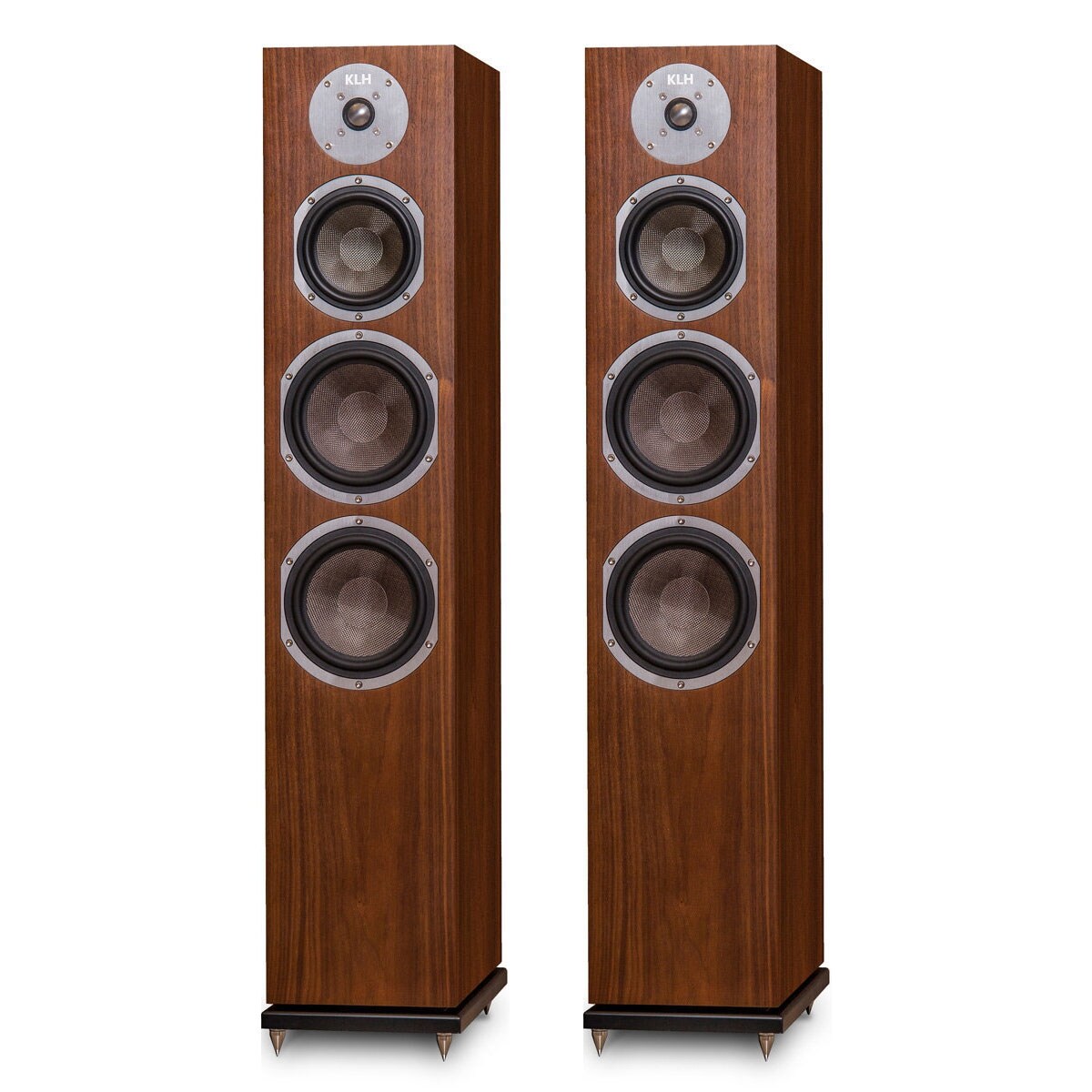 Shop Klh Kendall Floorstanding Speakers Pair Overstock 30042817