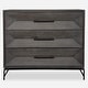 preview thumbnail 1 of 3, Uttermost 24671 Knox 36" Wide 3 Drawer Acacia Veneer Dresser Dark