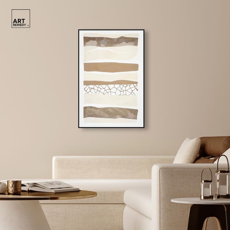 Relief Rifts II Canvas by Art Remedy