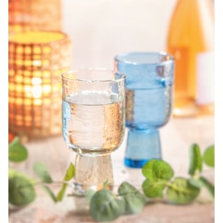 SET DI BICCHIERI DA VINO SENZA STELO - CONFEZIONE DA 2