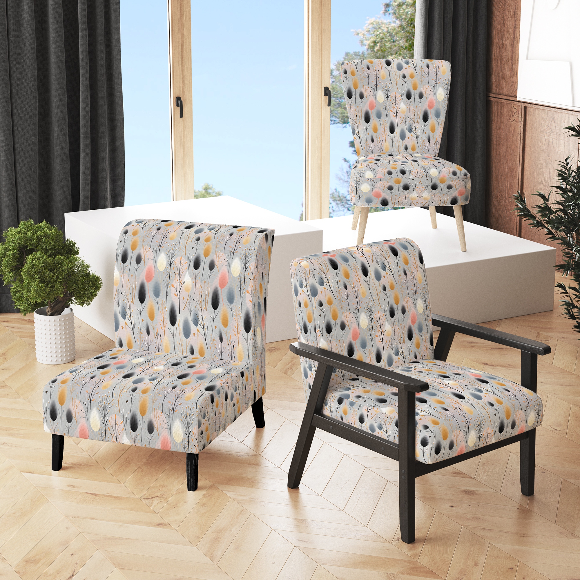 Eclectic online accent chair