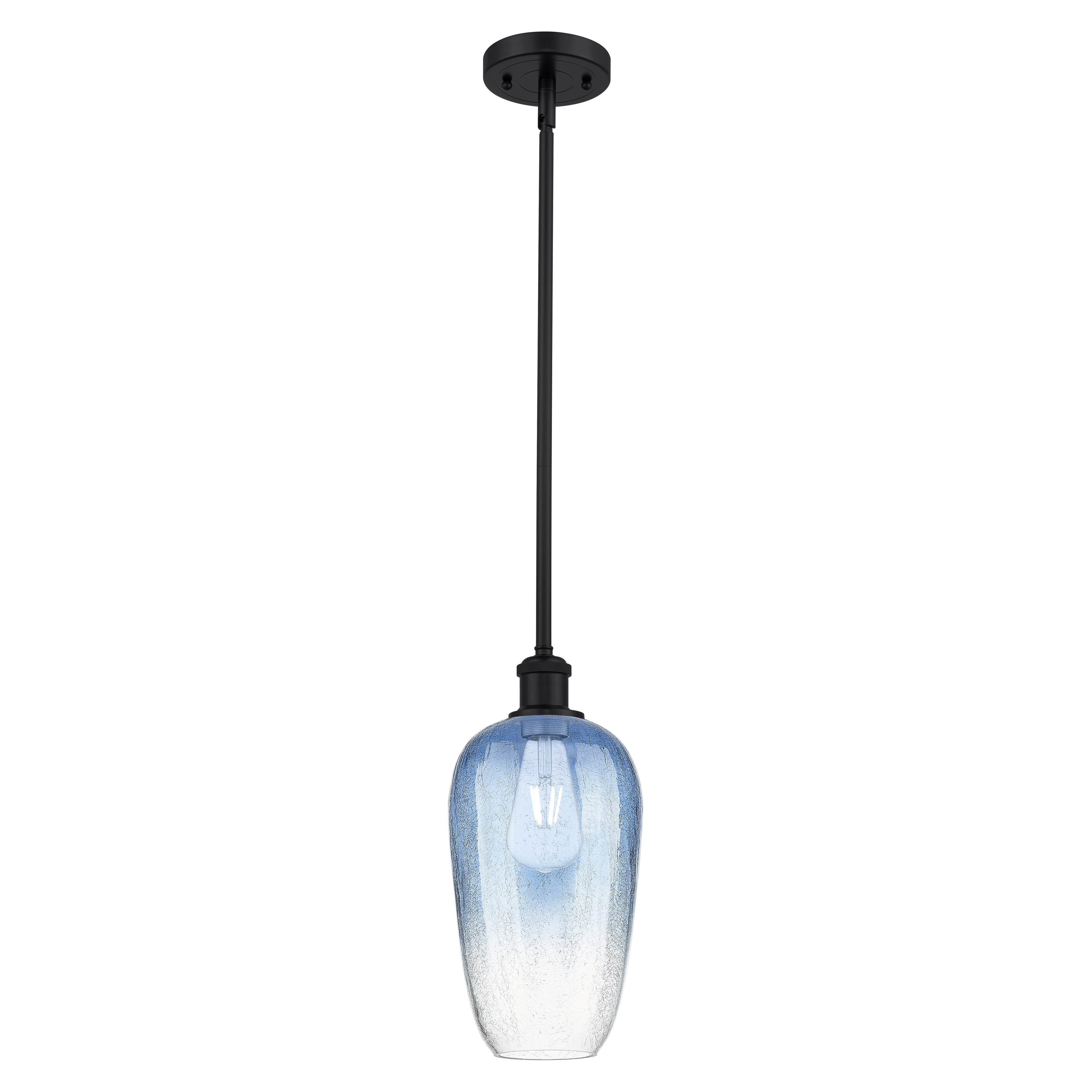 Innovations Lighting Endless Possibilities Ballston - Brookhaven Flute - 1 Light 7" Stem Hung Mini Pendant