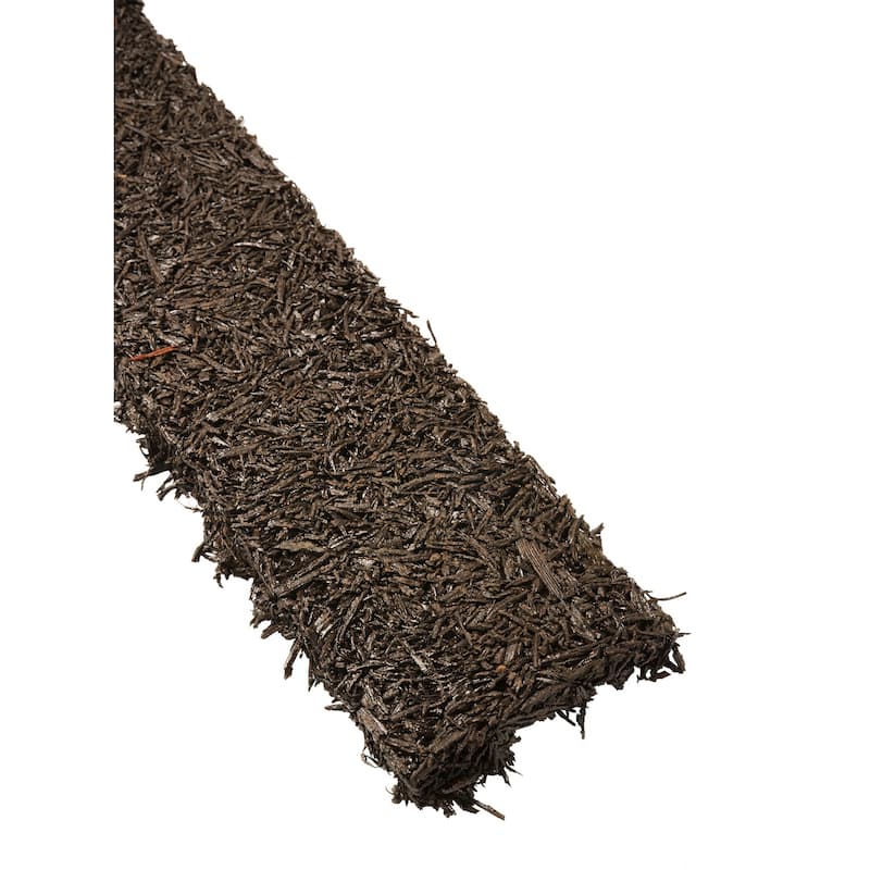Permanent Mulch Recycled Rubber Border