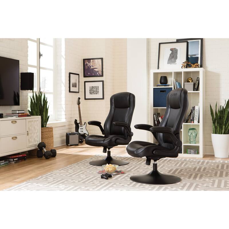 RESPAWN 800 Gaming Chair Floor, Swivel Rocker Gaming Chair, High Back Ergonomic Floor Gaming Chair for Kids and Adults