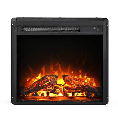 18" Electric Fireplace Insert Freestanding Heater