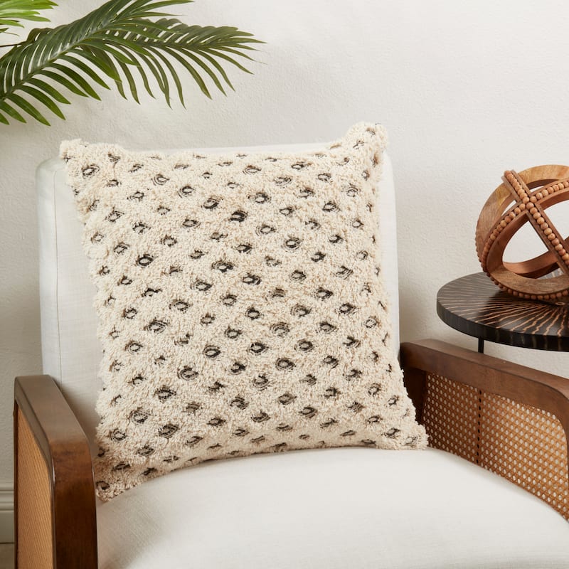 Diamond Elegance Tufted Diamond Throw Pillow