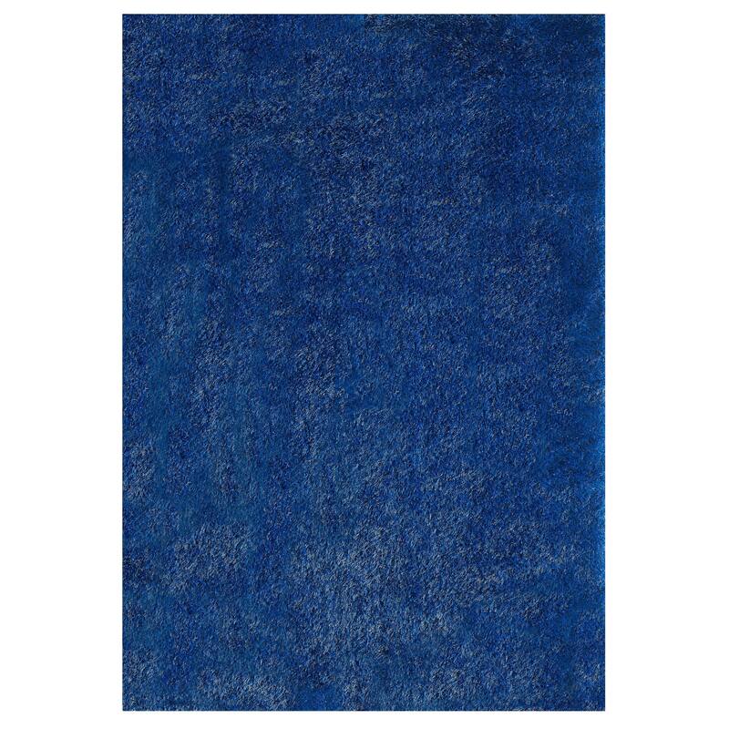 Infinity Collection Shag Area Rug - 7'10" x 10'9" - Blue