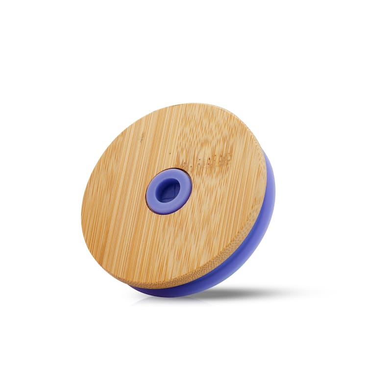 JoyJolt Glass Drinking Cup, Tumbler with Straw & Non Slip Silicone Sleeve - 20 oz - 20 oz