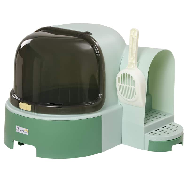 PawHut Cat Litter Box with Lid