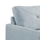 preview thumbnail 7 of 10, Serta Conway Sofa in Light Grey Woven Fabric