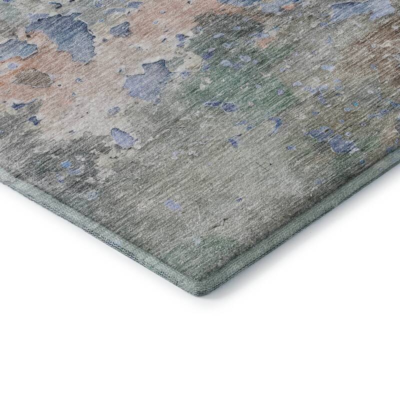Premium Washable Super Soft Abstract Watercolor Mayfield Rug