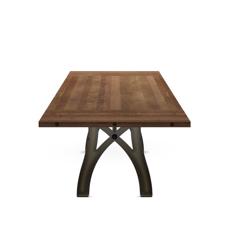 Amisco Sierra Extendable Table and Symmetry Chairs Dining Set