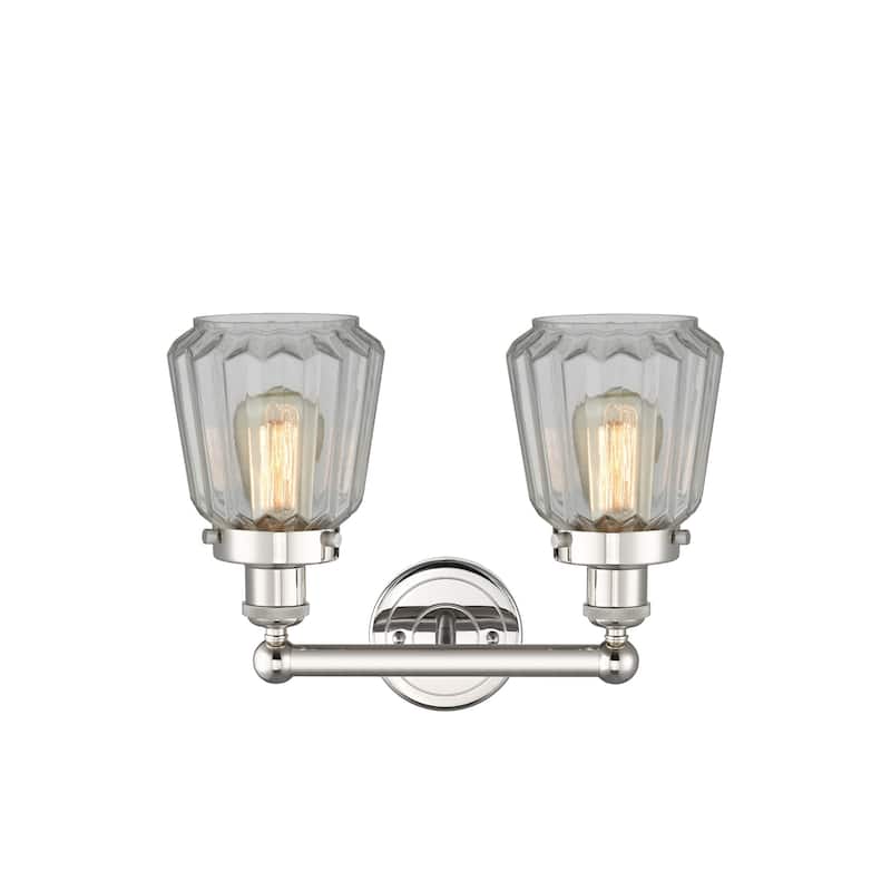 Innovations Lighting 616-2W-10-16 Chatham Vanity Chatham 2 Light 16"