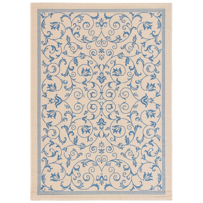SAFAVIEH Courtyard Clarine Indoor/ Outdoor Waterproof Patio Backyard Rug