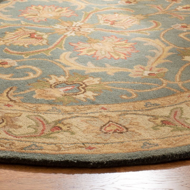 SAFAVIEH, Handmade Heritage Byzantium Traditional Oriental Wool Rug